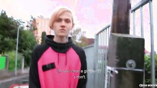 BigStr - He Invites A Blonde Twink Inside His Home To Make Him Feel More Comfortable With Him