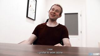 BigStr - Shy & Introverted Dude Can't Say No To A Good Job Even If He Has To Get Fucked In The Ass