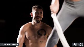 Men - Dale's Aerial Skills Are As Good As His Sucking Ones & Leave His Coach Dante Colle Speechless