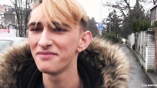CZECH HUNTER 507 - Blonde Emo Twink Fucks Total Stranger