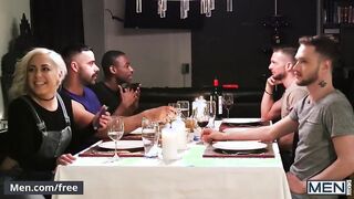 Men.com - Turning my sister's boyfriend gay - The Dinner Party Part 1- Fuck