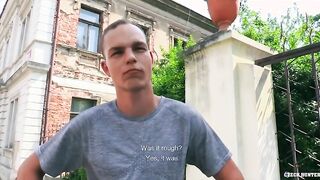 CZECH HUNTER 445 - Twink With A Slim Body Gets His Tight Ass Destroyed