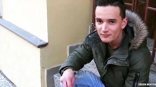 CZECH HUNTER 424 - Euro Twink Can't Believe How Good A Cock Feels In His Ass