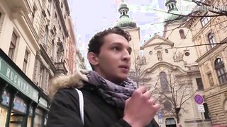CZECH HUNTER 388 - Skinny Twink With A Bush Feels Weird & Good While Being Pounded