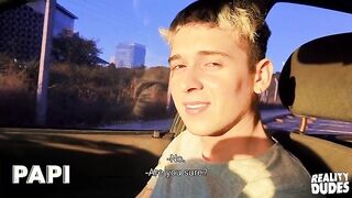 Papi - Dimitri Sucks Leo's Dick In The Car Then Decided To Go In The Hotel For Bigger Space