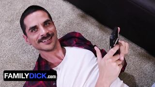 Tattooed Latino Stud Xtian Mingle Enjoys Being Passed Around And Drilled In The Asshole - FamilyDick