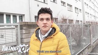 Twink Pop - The Street Is Busy But He Still Manages To Find A Handsome Dude Named Kevin To Fuck