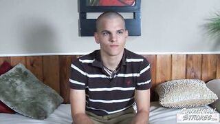 SOUTHERNSTROKES Buzz Haircut Amateur Masturbates Solo