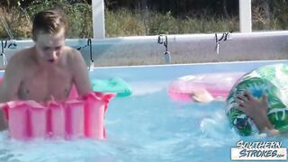 SOUTHERNSTROKES Gay Twinks Tony Milak And Corey Law Bareback