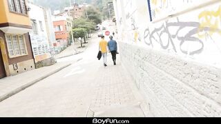 Boyfun - Colombian Twinks Col Raider And Justin Host Fucking The Day Away