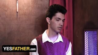 Yes Father - Handsome Dude Is Full Of Lust After Seeing A Colleague Engaged In Hardcore Sex