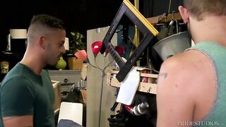 Hairy Big Dick Boys Have Makeup Sex With Irish Stranger!!