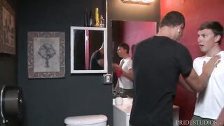 Cock Virgins Party Bathroom Fuck