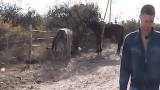 Passionate anal doggystyle with young European amateurs