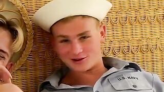 Navy newcomers Larry Cotter and Will anal breed hardcore