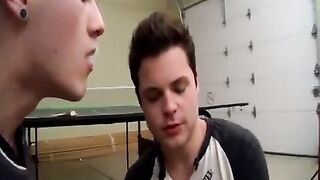 Wesley Marks and Rad Matthews have a cigar smoking orgy
