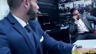 MENATPLAY Classy Men Diego Reyes And Gabriel Lunna Anal Fuck