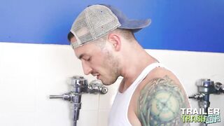 TRAILERTRASHBOYS Jock Bottom Ass Licked And Raw Fucked