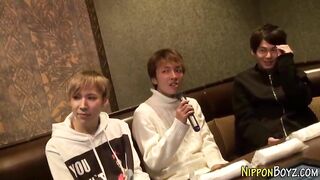 Japanese twink foursome