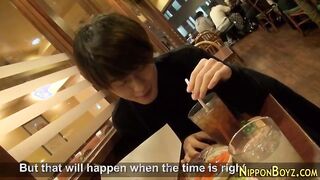 Japanese teen eats ass