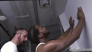 Moaning black men big dick jerking off gay Purse thief becomes arse
