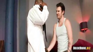 Big dick interracial hardcore blowjob