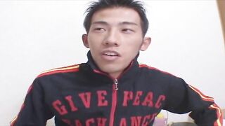 Japanese teen shows how fast he can make his coach's cock cum!