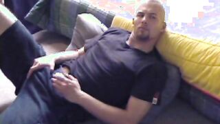 Straight amateur punk jerksoff huge jizzload