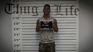 GAY PATROL - Crooked Cops Bust A Black Thug And Fuck Him Real Good
